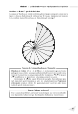 Spirale de Théodore et hypoténuses empilées